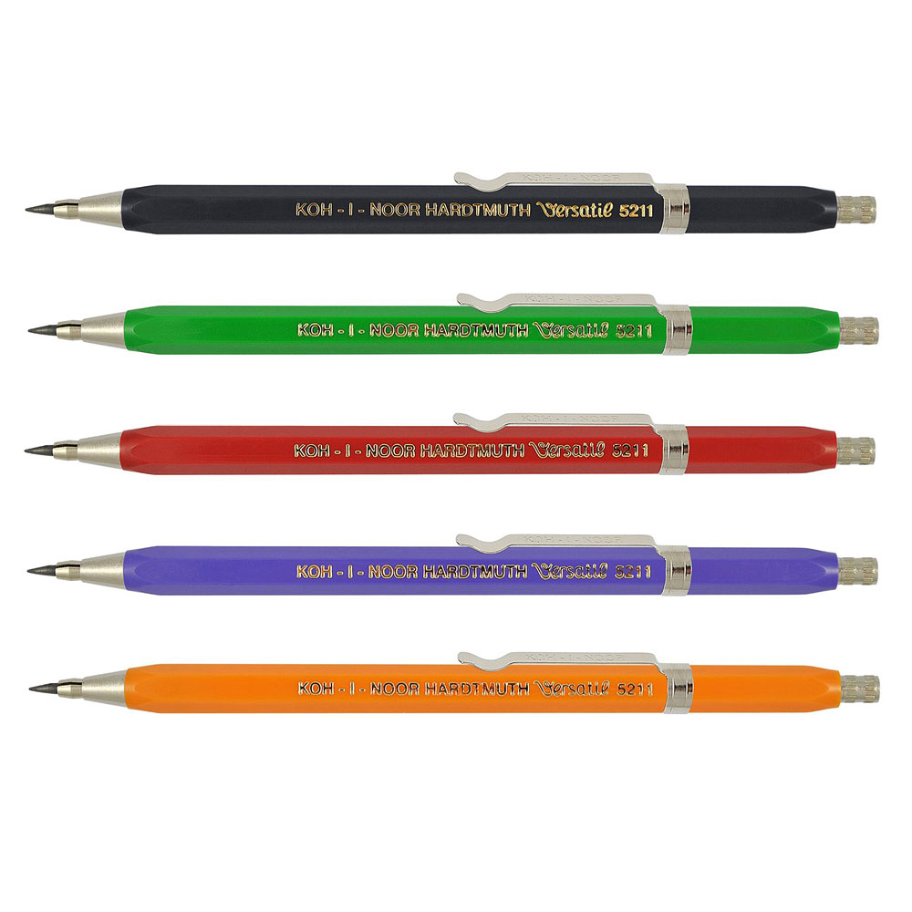 schwarz Druckbleistift 12 Minen HB Farbe Fallbleistift incl